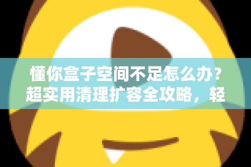 懂你盒子空间不足怎么办?超实用清理扩容全攻略,轻松告别卡顿烦恼 懂你盒子空间不足怎么办?超实用清理扩容全攻略,轻松告别卡顿烦恼