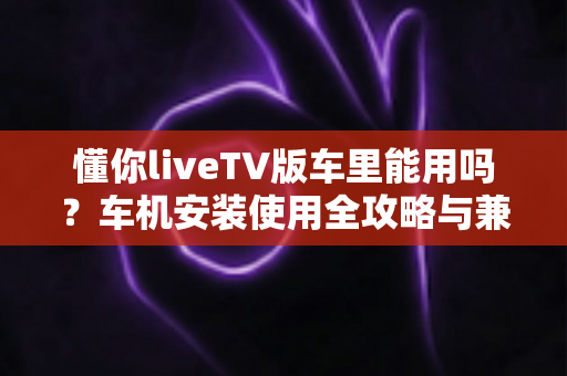 懂你liveTV版车里能用吗？车机安装使用全攻略与兼容性深度解析