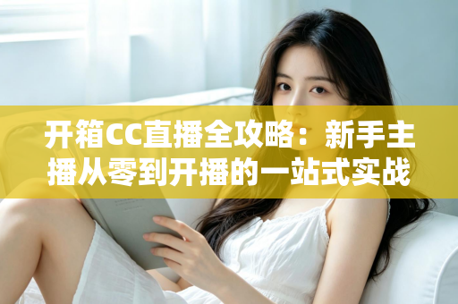 开箱CC直播全攻略：新手主播从零到开播的一站式实战指南