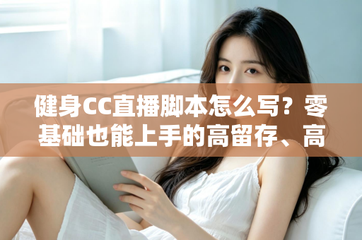 健身CC直播脚本怎么写?零基础也能上手的高留存、高转化健身直播脚本撰写全指南 健身CC直播脚本怎么写?零基础也能上手的高留存、高转化健身直播脚本撰写全指南