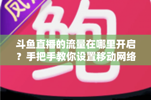 斗鱼直播的流量在哪里开启?手把手教你设置移动网络播放与实用省流攻略 斗鱼直播的流量在哪里开启?手把手教你设置移动网络播放与实用省流攻略