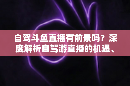 自驾斗鱼直播有前景吗？深度解析自驾游直播的机遇、挑战与变现之路