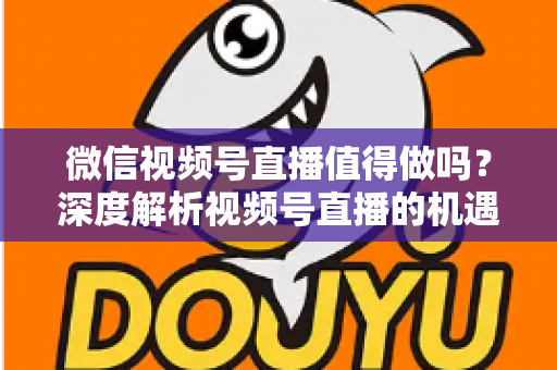 微信视频号直播值得做吗？深度解析视频号直播的机遇、挑战与入局指南