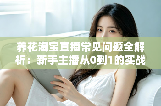 养花淘宝直播常见问题全解析：新手主播从0到1的实战避坑指南