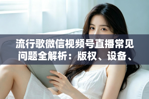 流行歌微信视频号直播常见问题全解析：版权、设备、涨粉与变现一站式实战指南