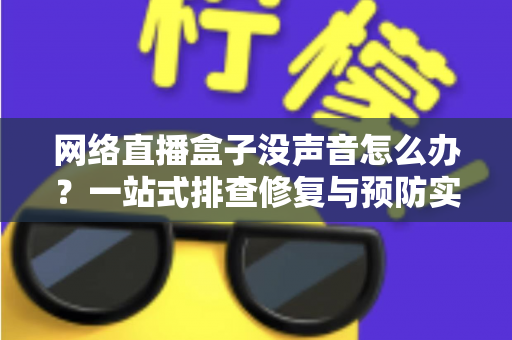 网络直播盒子没声音怎么办?一站式排查修复与预防实用指南 网络直播盒子没声音怎么办?一站式排查修复与预防实用指南