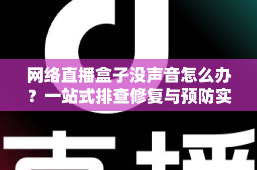 网络直播盒子没声音怎么办？一站式排查修复与预防实用指南