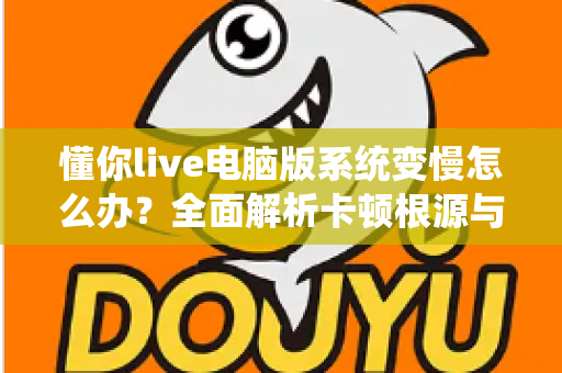 懂你live电脑版系统变慢怎么办？全面解析卡顿根源与高效优化全攻略
